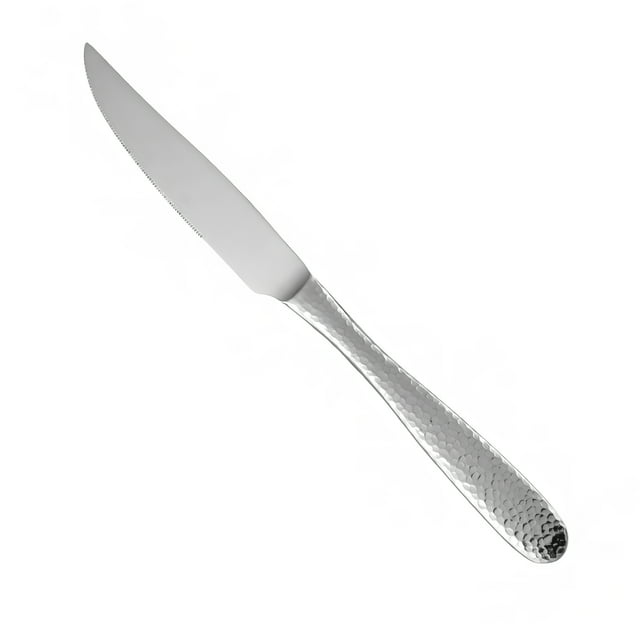 Fortessa DVMETD700006 9 3/10" Steak Knife with 18/0 Stainless Grade, Apollo Pattern