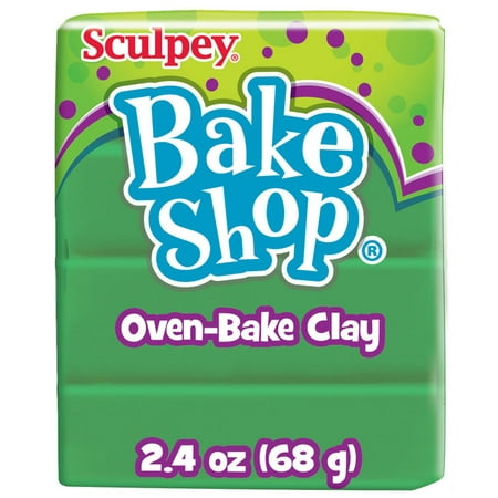 Sculpey Bake Shop Green Clay, 2.4 Oz., 1 Each