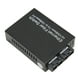 thumbnail image 4 of Convertidor de medios de fibra Tx1310nm SC, fibra dual, modo único, 100 Mbps, transceptor de fibra óptica hasta 25 km, puerto RJ45, 100-240 V, enchufe europeo, 4 of 5