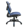 thumbnail image 3 of Mesh Seat and Back Manager's Chair in Blue Mesh Fabric, 3 of 11