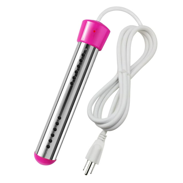 WHEANG Outils Électriques 1500W Acier Inoxydable Piscine Gonflable Domestique Chauffe-Baignoire Taille Unique Rose