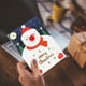 thumbnail image 3 of Tarjeta de Felicitación de Navidad Ganfancp Papel Kraft Vintage con Sobre Set de Sobres X 1, 3 of 7