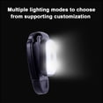 thumbnail image 4 of Luz LED Clip Linterna 3 modos Luces de advertencia ligeras para corredores corredores, 4 of 8