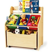 Humble Crew 3-Tier Toddler Storage Unit with Rollout Toy Box - Walmart.com - Walmart.com