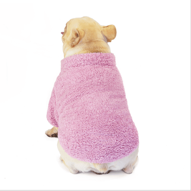 Abrigo de invierno para perros, chaqueta térmica de forro polar para la cara, chaleco deportivo para exteriores, abrigo para perros, sudadera tipo jersey para perros pequeños y medianos en climas frío