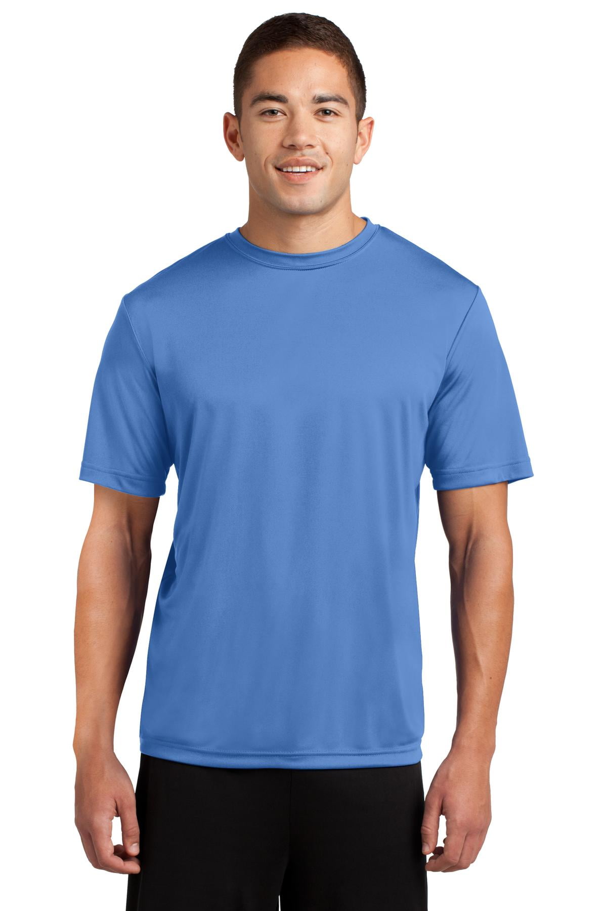 SportTek Men's Tall 100 Percent Polyester Short Sleeve Tee TST350