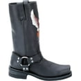 thumbnail image 2 of Men's Harley-Davidson Darren Black Leather 13 W, 2 of 6