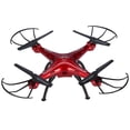 thumbnail image 2 of Drone con control remoto de 2,4 GHz, mantenimiento de altitud, retorno con una tecla, RC Quadcopter (rojo sin cámara), 2 of 4