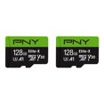 thumbnail image 2 of Tarjeta microSDXC PNY Elite-X de 128 GB, Clase 10 U3 V30, paquete de 2, 2 of 9