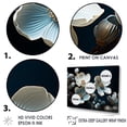 thumbnail image 3 of Designart "Reverie In Dogwood Noir II" Dogwood Floater Framed Canvas Prints, 3 of 5