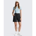 thumbnail image 6 of G4Free EverGoing Athletic Shorts for Women 6" Cross Waist Summer Casual Shorts with Pockets, 6 of 7