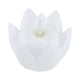thumbnail image 1 of Vela LED sin llama con forma de loto, realista, danzante, decorativa, con pilas (blanca), 1 of 8