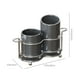 thumbnail image 3 of pstuiky Soporte para utensilios de cocina escurridor de cuchillos y cucharas organizador higiénico de cubiertos de acero inoxidable., 3 of 6