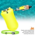 thumbnail image 3 of HLONK Swim Buoy 15L Waterproof Dry Bag Swim Safety Float PVC Inflatable Swim Buoy Bags In Yellow for Open Water, 3 of 8