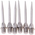 thumbnail image 3 of 6 Embouts de Tête de Marteau de Remplacement pour Fléchettes - Argent, 3 of 5