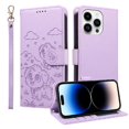 thumbnail image 3 of Funda Cartera GANGXUN con Diseño de Perrito en Relieve para iPhone 14 Pro Max , Protección 360° con Ranuras y Correa Desmontable, 3 of 6