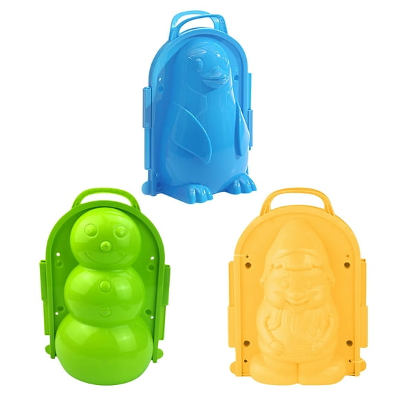 Penguin Snow Mold SNO-Buddy Penguin SNO Toys (Blue Green Blue)