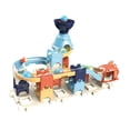 thumbnail image 2 of Juego de bloques de construcción de pista de carreras, kit de construcción, juego de bricolaje, regalo, juguete preescolar Estilo C, 2 of 9