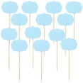 thumbnail image 4 of KAKOWELY 24pcs DIY Buffet Labels Food Tags Blank Toothpick Flags Appetizer Signs Cupcake Toppers,5.91"X2.36"X0.04", 4 of 4