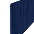 thumbnail image 3 of Modway Milenna Channel Tufted Performance Velvet King/California King Headboard in Navy, 3 of 10