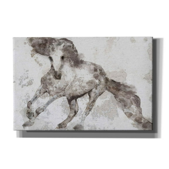 Epic Graffiti 'Alydar Horse' by Irena Orlov, Canvas Wall Art, 18"x12"