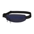 thumbnail image 2 of FastXmas Mini Sling Bag - Crossbody Bag Water-Resistant Dual Pocket Chest Pack - Adjustable Lightweight Pack Bag for Running, Travel & Everyday Workout(10.2 x 4.7 Inch), 2 of 6