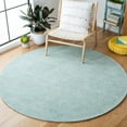 thumbnail image 2 of SAFAVIEH Ikat Collection IKT506J Handmade Aqua Rug, 2 of 8