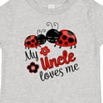 thumbnail image 4 of Inktastic My Uncle Loves Me with Cute Ladybugs Boys or Girls Baby T-Shirt, 4 of 5