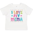 thumbnail image 3 of Inktastic I Love My Mema Grandchildren Girls Baby T-Shirt, 3 of 5