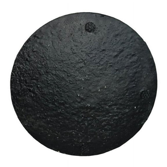 Oakland Living 4236-B-AB 33 lbs 18 in. Dia. Round Concrete Outdoor Patio Umbrella Stand with Basket Weave Checker Pattern, Bronze & Black