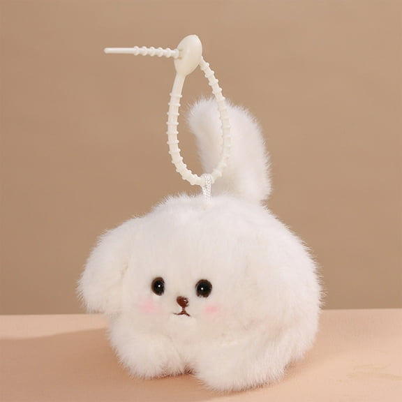KOYPTL Cute Cat Plushies Stuffed Animals Toy,3.5 Inch Kawaii Plush Keychain for Bag Pendant Birthday Christams Gifts for Kids Boys Girls 3 4 5 6 7 8  ,Christmas Stocking Stuffers,Tail Can Wagging