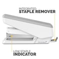 thumbnail image 5 of Fellowes® LX850 Full-Strip EasyPress™ Desktop Stapler with  Technology, 25-sheet Capacity, White, 5 of 6