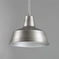 thumbnail image 4 of Maxim 35017WZ 5.75 in. Pier M 1-Light Outdoor Pendant, Weathered Zinc, 4 of 5