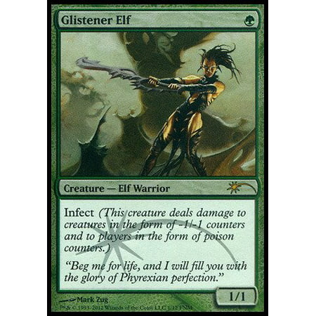 - Glistener Elf (1) - FNM Promos - Foil, A single individual card from the Magic: the Gathering (MTG) trading and collectible card game (TCG/CCG). By Magic: the