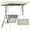 Beige, variant on Universal Replacement Canopy for Swing Seat, Garden Chair Tent Porch Top Cover, Waterproof/UV Resistant Swing Canopy Cover
