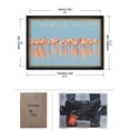 thumbnail image 6 of DECORARTS - Flamingos Fishing Wild Animal Wall Art. Giclee Prints on Acid Free Cotton Canvas Matching with Solid Wood Frames. Total Size w/Frame: 38.6x26.6", Ready to Hang., 6 of 6