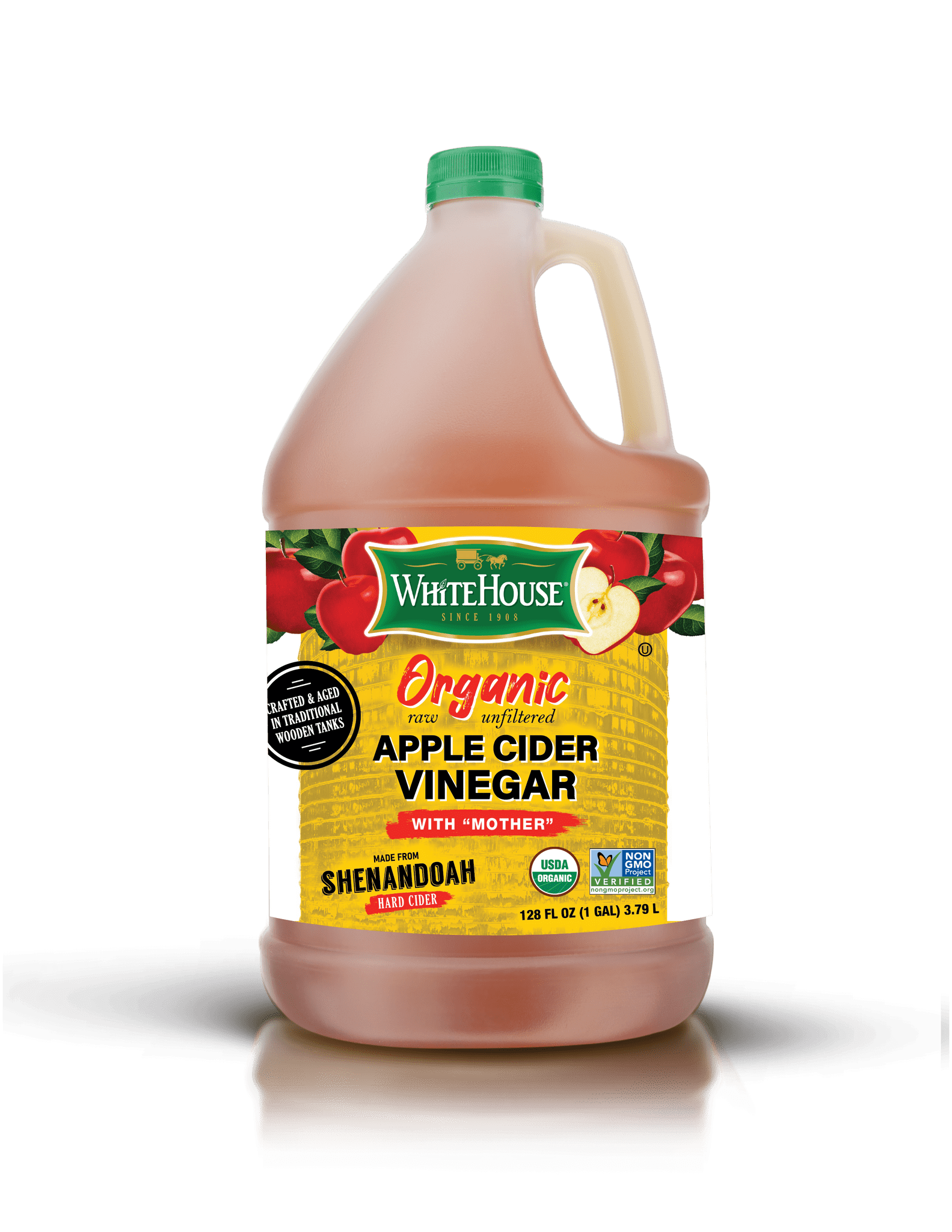 White House organic apple cider vinegar 128oz - Walmart.com