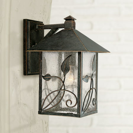 Franklin Iron Works Country Cottage Wall Light Fixture French
