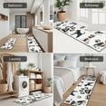 thumbnail image 5 of Schnauzer Dogs Kitchen Rugs Sets Of 3,Kitchen Runner Rugs Non Skid Washable,Decorative Kitchen Floor Mats for Kitchen,Sink,Laundry,17"x30"+ 17"x47" + 17"x59", 5 of 6