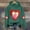 Green, variant on Women's Oversized Cute Heart Hoodie, Oversized Fuzzy Heart Hoodie Fuzzy Heart Graphic Hoodie Fuzzy Heart Casual Long Sleeve Hoodie Multiple Color Oversized Hoodie