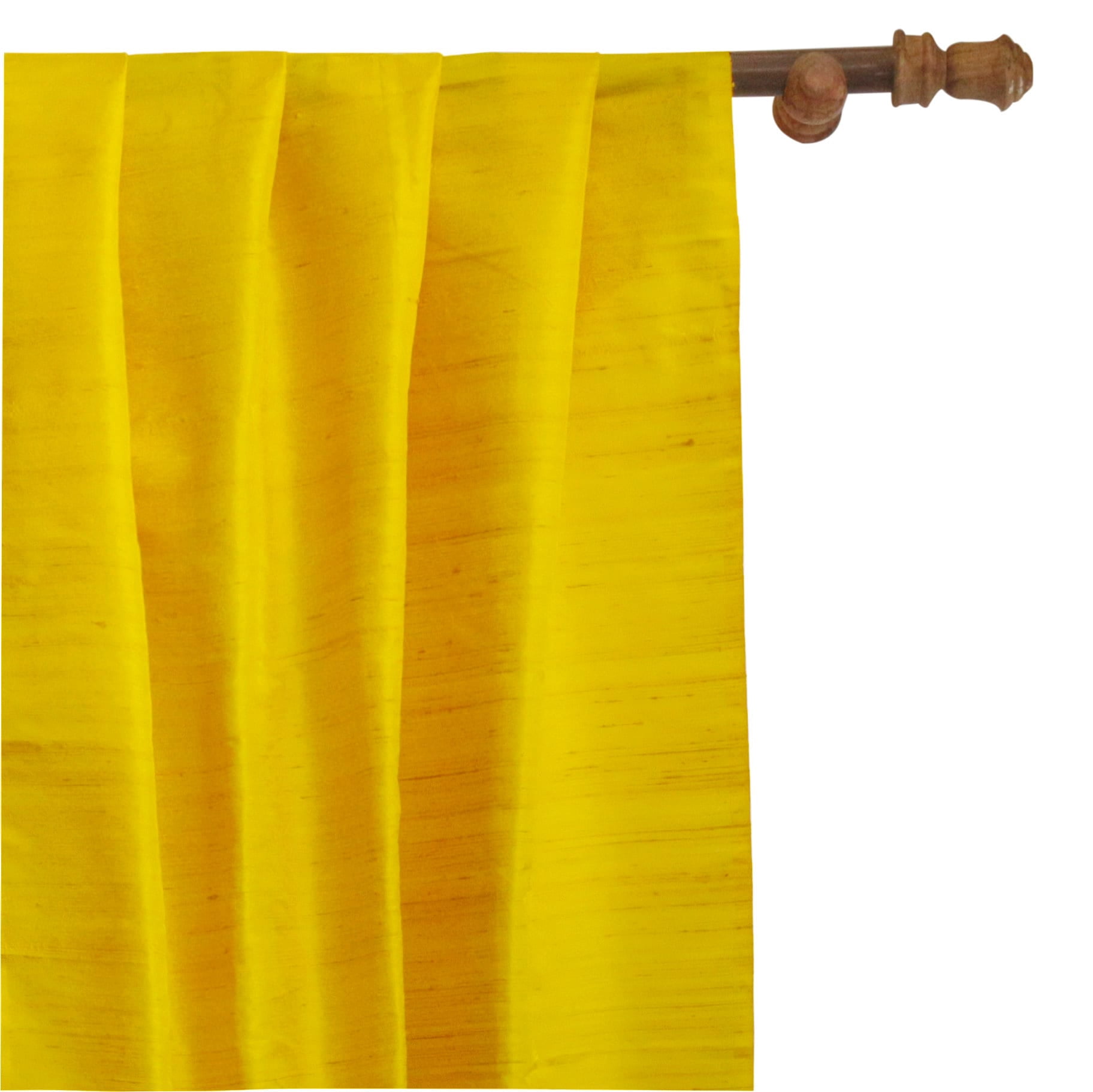 Fabric Mart Direct Silk Fabric, Bright Yellow Silk Dupioni Fabric, Yellow Silk Fabric Silk Fabric, 17 Continuous Yards Dupioni Silk Fabric, 41 inches width Silk Dupioni Fabric by Yard Upholstery