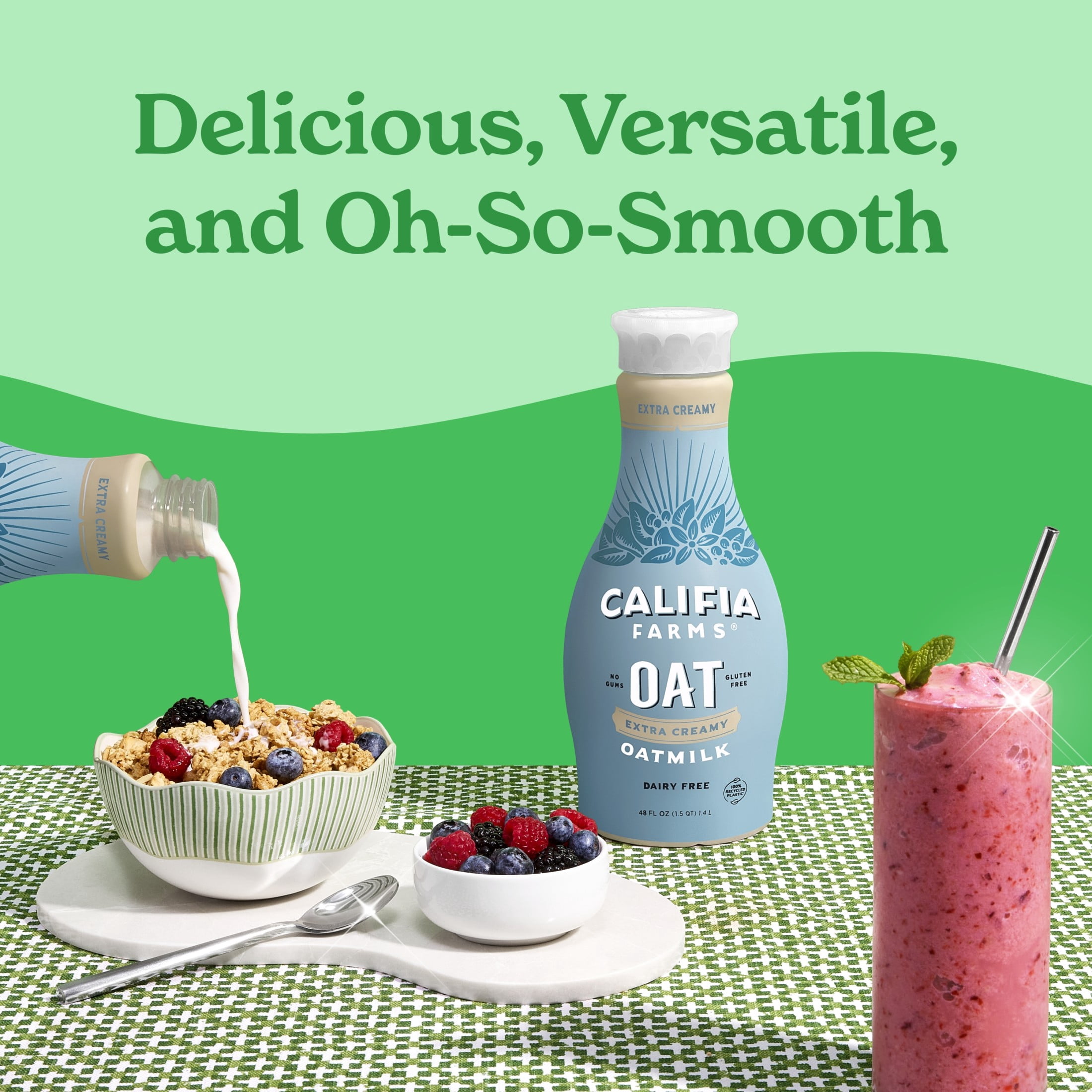 Califia Farms Extra Creamy Oat Milk 48 Fluid Ounces