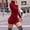 Wine, variant on BKQCNKM Bodycon Dresses for Women Sweater Dress High Necked Dress Long Sleeved Knit Bottom Dress with Hip Wrap Slim Short Dress Fall Dresses for Women Black 2XL