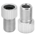 thumbnail image 1 of Suodoka Adaptador Válvula Presta a Schrader Aluminio Bicicleta Plata 2 Pzas (1.5 x 0.95 cm / 0.6 x 0.4 in), 1 of 9