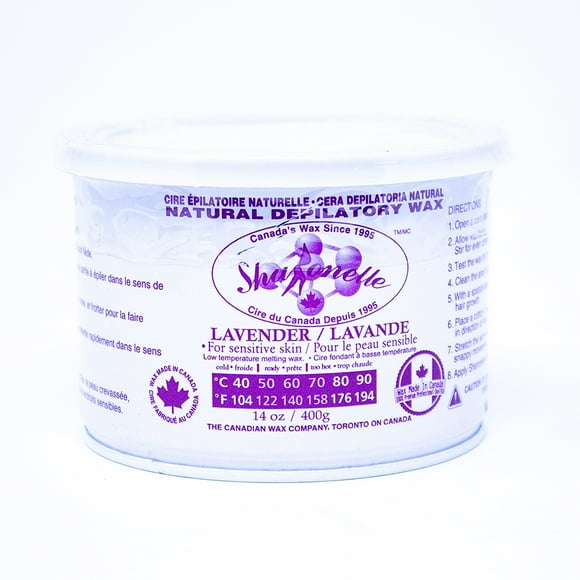 Spa Ronelle Cire Dépilatoire Naturelle, Lavande, 14 Oz
