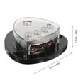 thumbnail image 2 of Raindrops Distribuidor De Corriente Para Audio De Auto Con 4 Salidas Compacto, 2 of 6