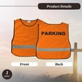 thumbnail image 5 of Swanson Christian Supply 44101 Safety Vest Parking Extra Large Orange, 5 of 5