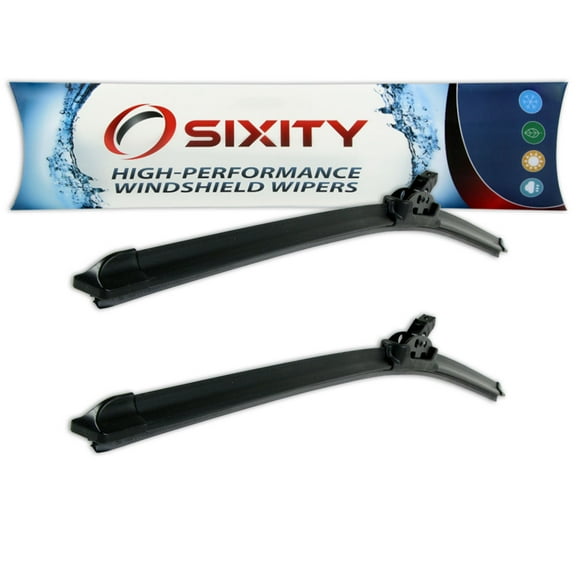 Sixity Auto XTS Frameless Front Windshield Wiper Blades compatible with Pontiac Montana Trans Sport