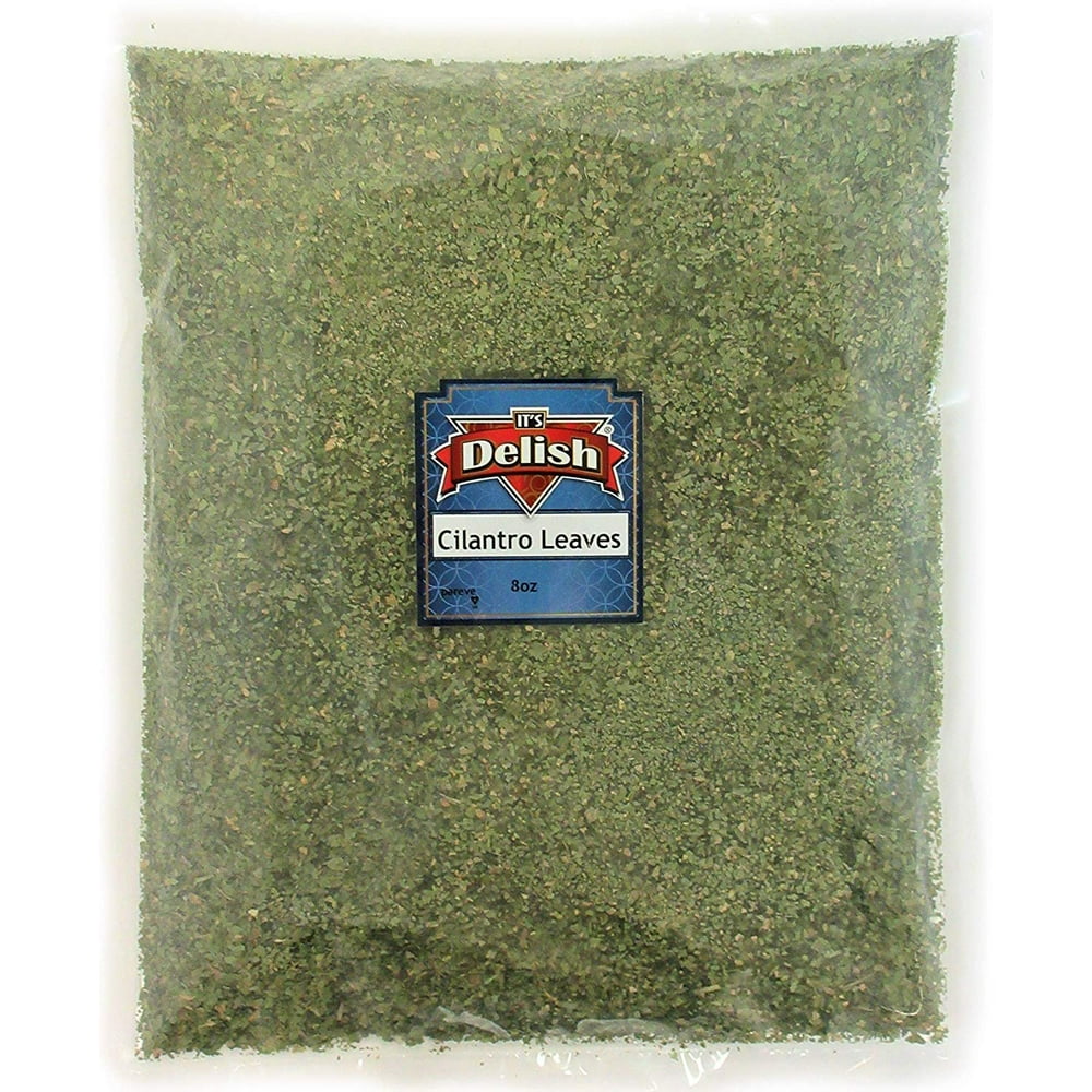 Dried Cilantro All Natural by Its Delish, 8 Oz Bag