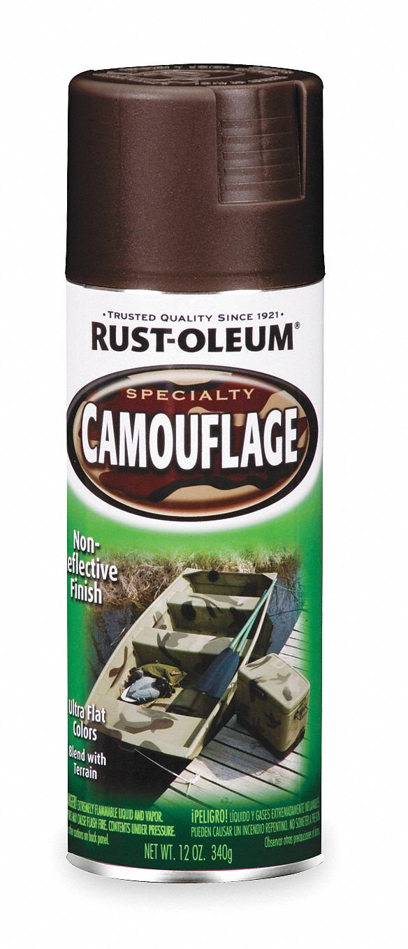 Spray Paint in Flat Earth Brown for Masonry, Metal ...